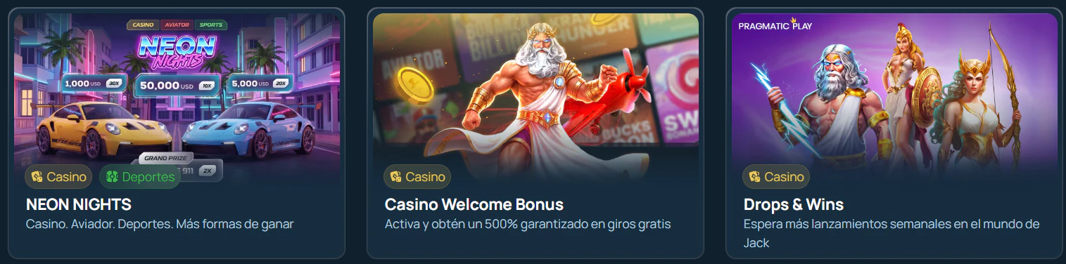 FortuneJack Casino bonos de bienvenida para casino y apuestas deportivas