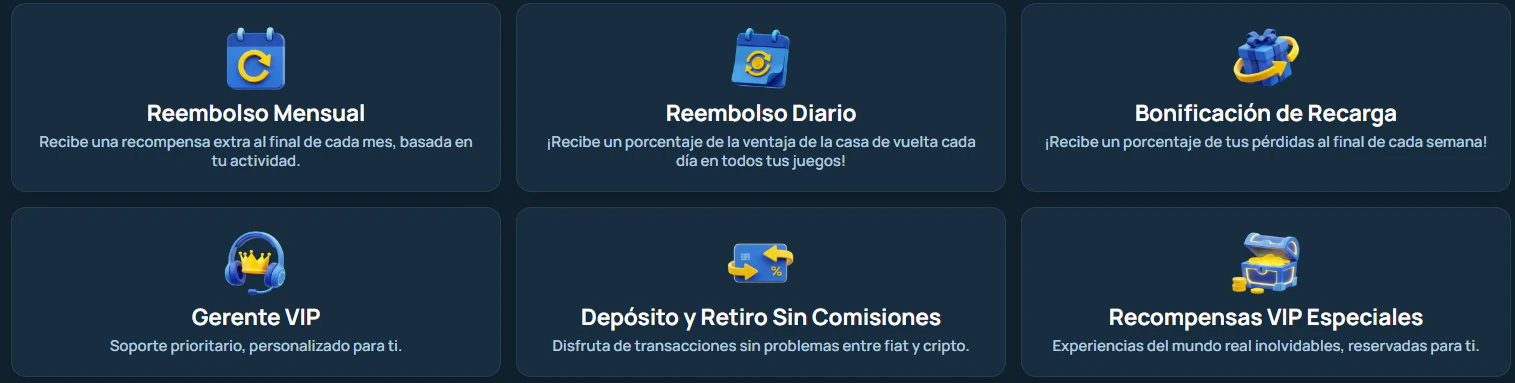 FortuneJack Casino programa VIP con niveles y recompensas