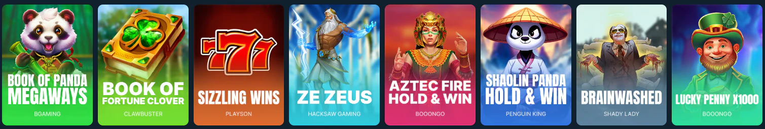 FortuneJack Casino selección de tragamonedas